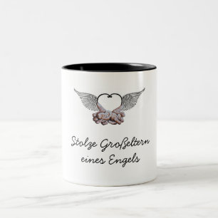 2 Couleurs Tasse visant le souvenir pour des Omi et des Opi