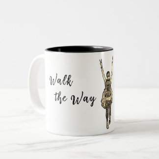2 Couleurs Tasse Walk the Way
