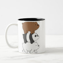 Tasse We Bare Bears impression double face