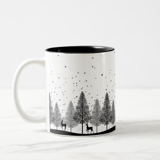 2 Couleurs Tasse Winter Whispers — Une collection Lumina_Ash (Gauche)