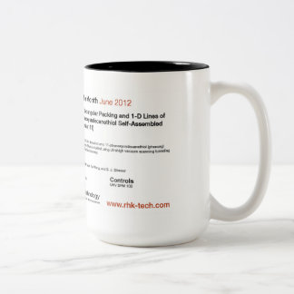 2 Couleurs Technologie de RHK - juin 2012 tasse de café d'IOM