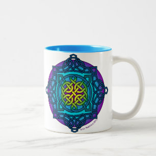 2 Couleurs tones_ARD celtique de cool de _de tasse de