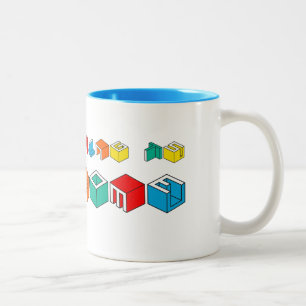 2 Couleurs Tout est tasse impressionnante