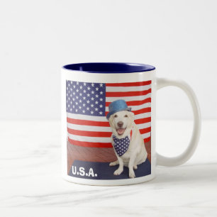 2 Couleurs U.S.A. Tasse