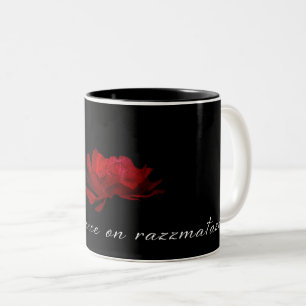 2 Couleurs Une tasse noire à deux tons, une chance sur le ra