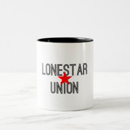 2 Couleurs Union de LoneStar : Tasse