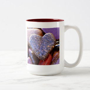 2 Couleurs Vers de la tasse w/Scripture de coeur