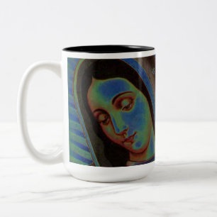 2 Couleurs Vierge de tasse de Guadalupe
