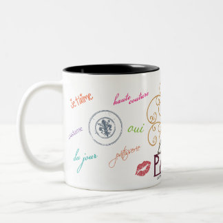 2 Couleurs "Ville de Paris tasse d'amour"