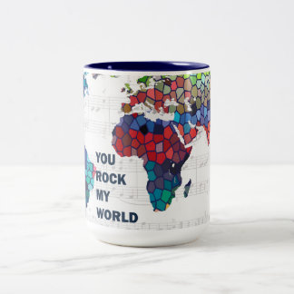 2 Couleurs Vous basculez ma tasse du monde