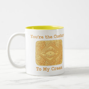 2 Couleurs Vous êtes la crème anglaise dans ma tasse crème