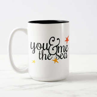 2 Couleurs Vous, moi, et la tasse de café de mer