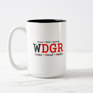 2 Couleurs WDGR - tasse (15 onces.)