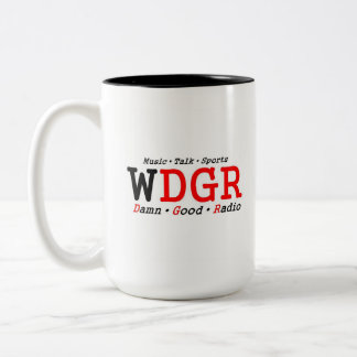2 Couleurs WDGR - tasse (15 onces.)