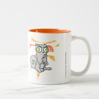 2 Couleurs Zen de tasse mousseuse de colère