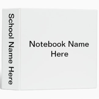 2" CREATABLE School Avery Binder