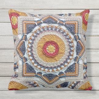 2, Crochet Home Decor Designs Outdoor Pillow