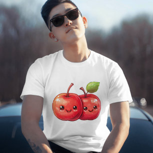 2 cute kawaii apples T-Shirt