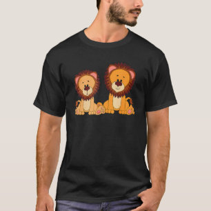 2 Cute lion brothers T-Shirt