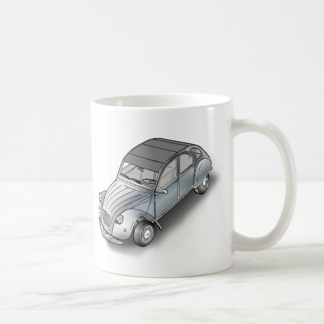 2 cv citroen coffee mug (Right)