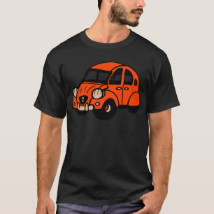 2 cv vintage french car T-Shirt