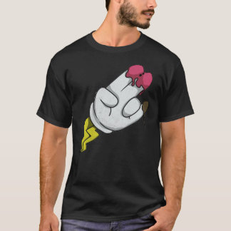 2 dans le rose 1 dans le beigne puant T-shirt clas