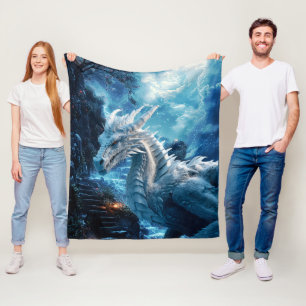 #2 Dragon World  Fleece Blanket