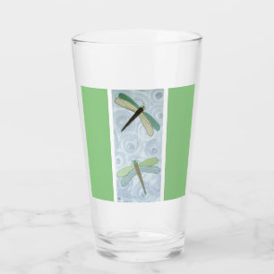 2 Dragonflies #1 Glass