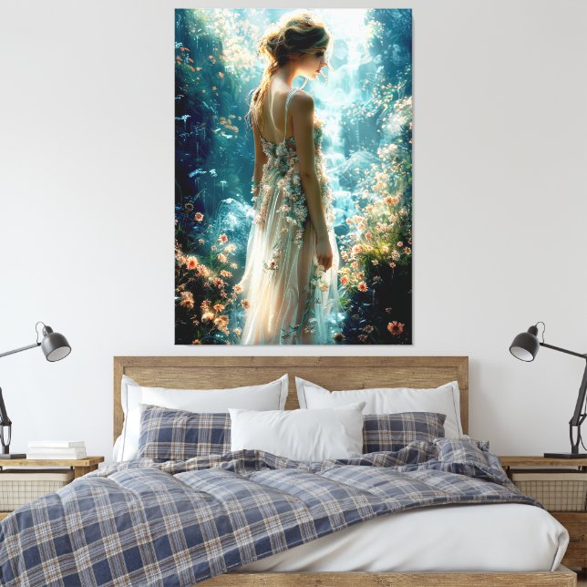 #2 Dream World  Canvas Print (Insitu(Bedroom))
