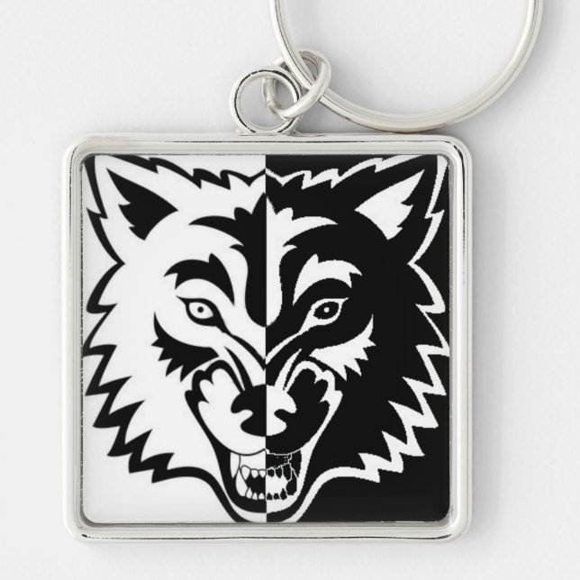 2 faces keychain (Front)