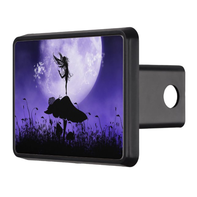 2 Fairy Silhouette 2 Trailer Hitch Cover (Left)