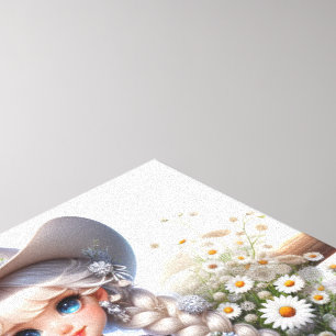 #2 Fantasy cowgirl Canvas Print