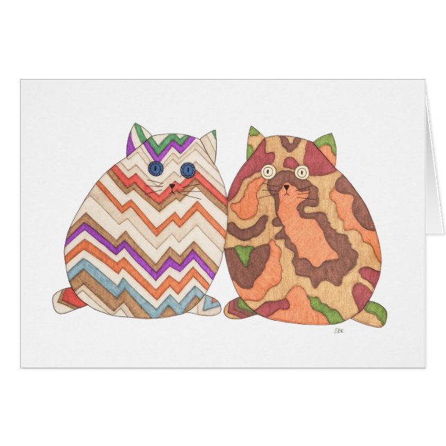 2 Fat Cats #1 (Front Horizontal)