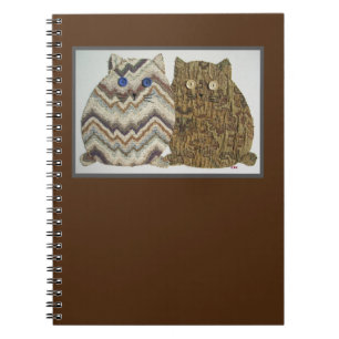 2 Fat Cats #1 Notebook