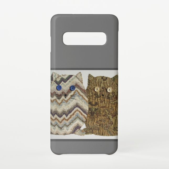 2 Fat Cats #1 Samsung Galaxy Case (Back)