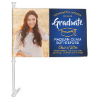 2 Félicitations Royal Blue Gold Yellow Graduation