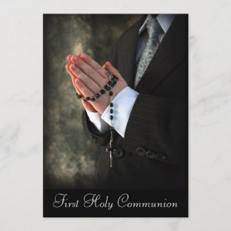 2, First Holy Communion Invitation