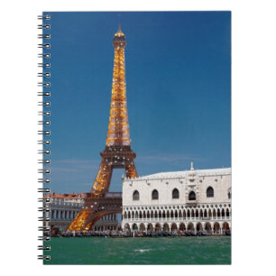 2 for 1 Venice and Paris - Mixed up World Notebook