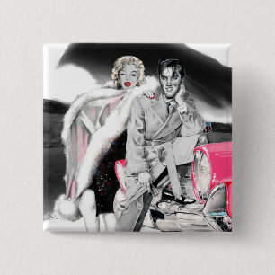 2 For The Road 2 Inch Square Button