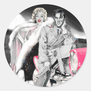 2 For The Road Classic Round Sticker