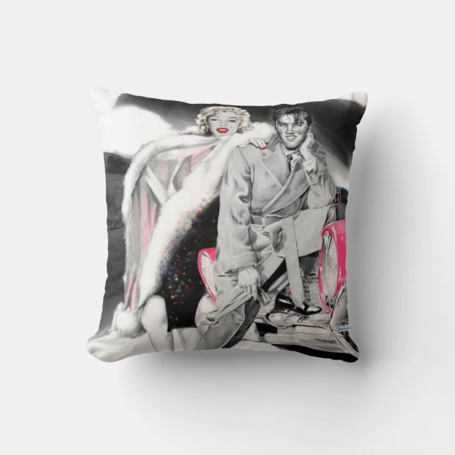 2 For The Road Throw Pillow (Front)