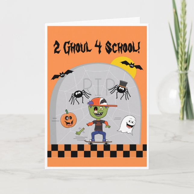 2 Ghoul 4 School Boy Card (Front)