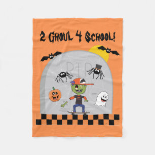2 Ghoul 4 School Boy Fleece Blanket