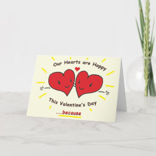 2-Heart Valentine's Day Card to Aunt