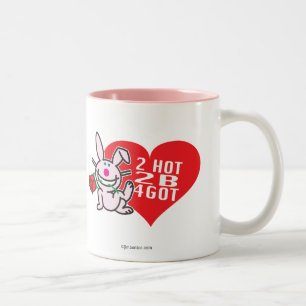 2 Hot 2 B 4Got Two-Tone Coffee Mug