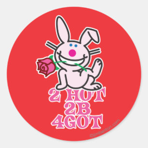 2 Hot Classic Round Sticker