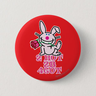 2 Hot Inch Round Button
