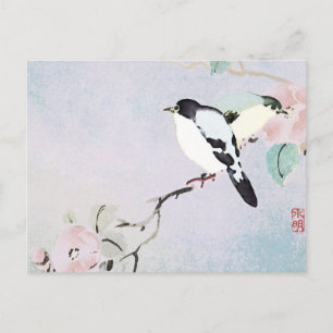 2 IMPRIMER À BORD Oiseaux de détente ~ Carte posta