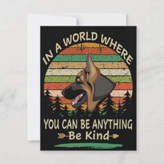 2 In A World Where You Can Be Anything Be Kind Vin Invitation