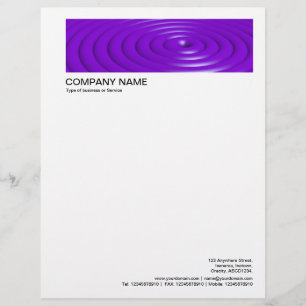 2 in Header 1/2 In Border 1in L Margin - Rings Let Letterhead
